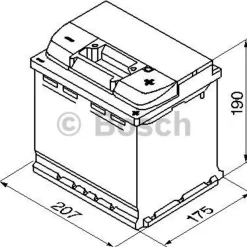 Bosch S4 002 52Ah 12V