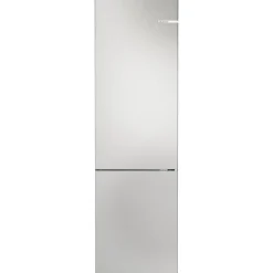 Bosch Serie 4 KGN392LCF Kühl-Gefrierkombination (363 l, 2030 mm hoch, Metall-Optik)