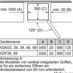 Bosch Serie 2 KGN33N Kühl-Gefrierkombination