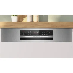 Bosch Serie 6 SMI6ECS12E Einbau-Geschirrspüler (teilintegrierbar, 598 mm breit, Edelstahl)
