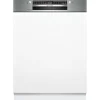 Bosch Serie 4 SMI4EVS08E Einbau-Geschirrspüler (teilintegrierbar, 598 mm breit, Edelstahl)