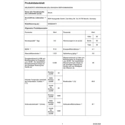 Bosch Serie 8 WGB244071 Waschmaschine (9 kg, 1400 U/min)