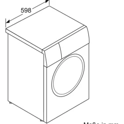 Bosch Serie 8 WGB244071 Waschmaschine (9 kg, 1400 U/min)