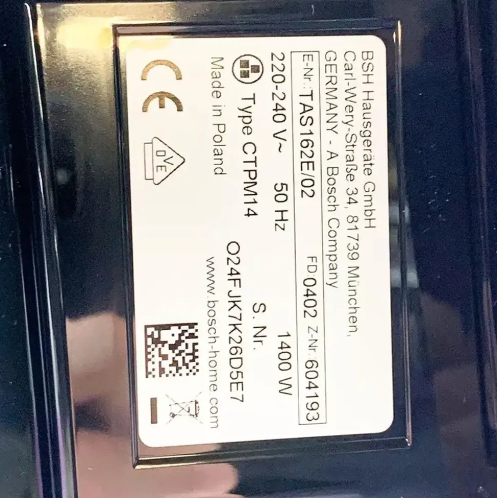 Bosch Tassimo Finesse friendly