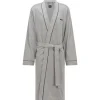 Boss Bm Bademantel Medium Grey S