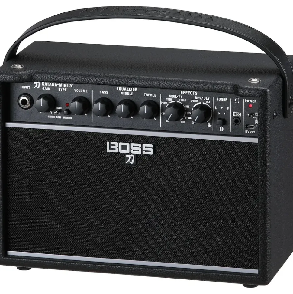 Boss Katana-Mini X Batterie Gitarrenverstärker 10W