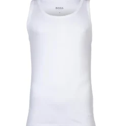 Boss 3P Co Tank Top weiß Baumwolle X-Large Herren, 100% WHITE, XL