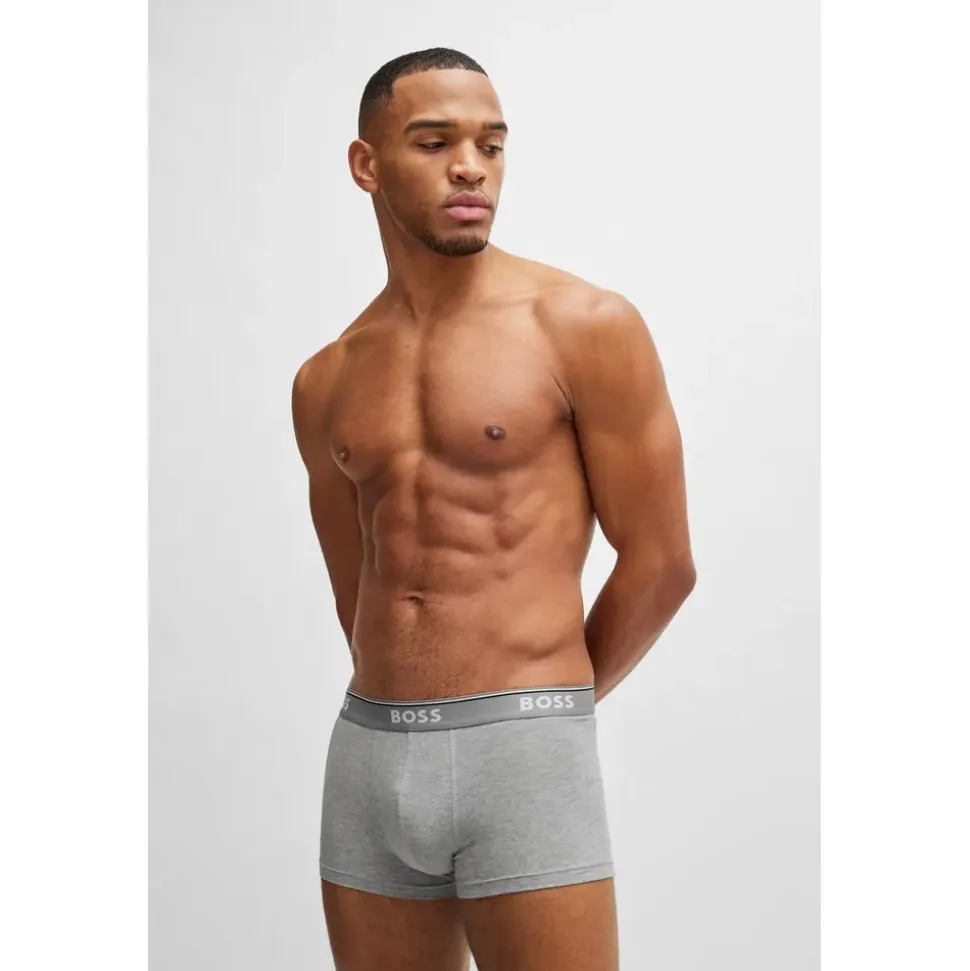 Boss Trunk 3 Pack grau/schwarz/weiß S 3er Pack