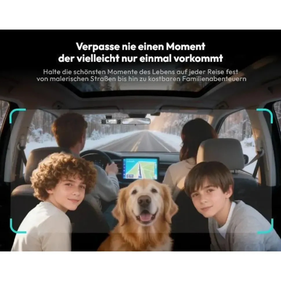 BOTSLAB 4 Kanal Dashcam 3K+3 * 1080P