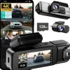BOTSLAB 4K 3-Kanal Dashcam Auto Vorne Hinten