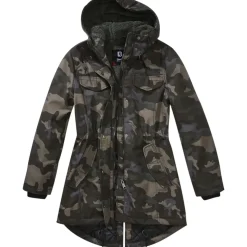 Brandit Textil Marsh Lake Parka Dark Camo XS