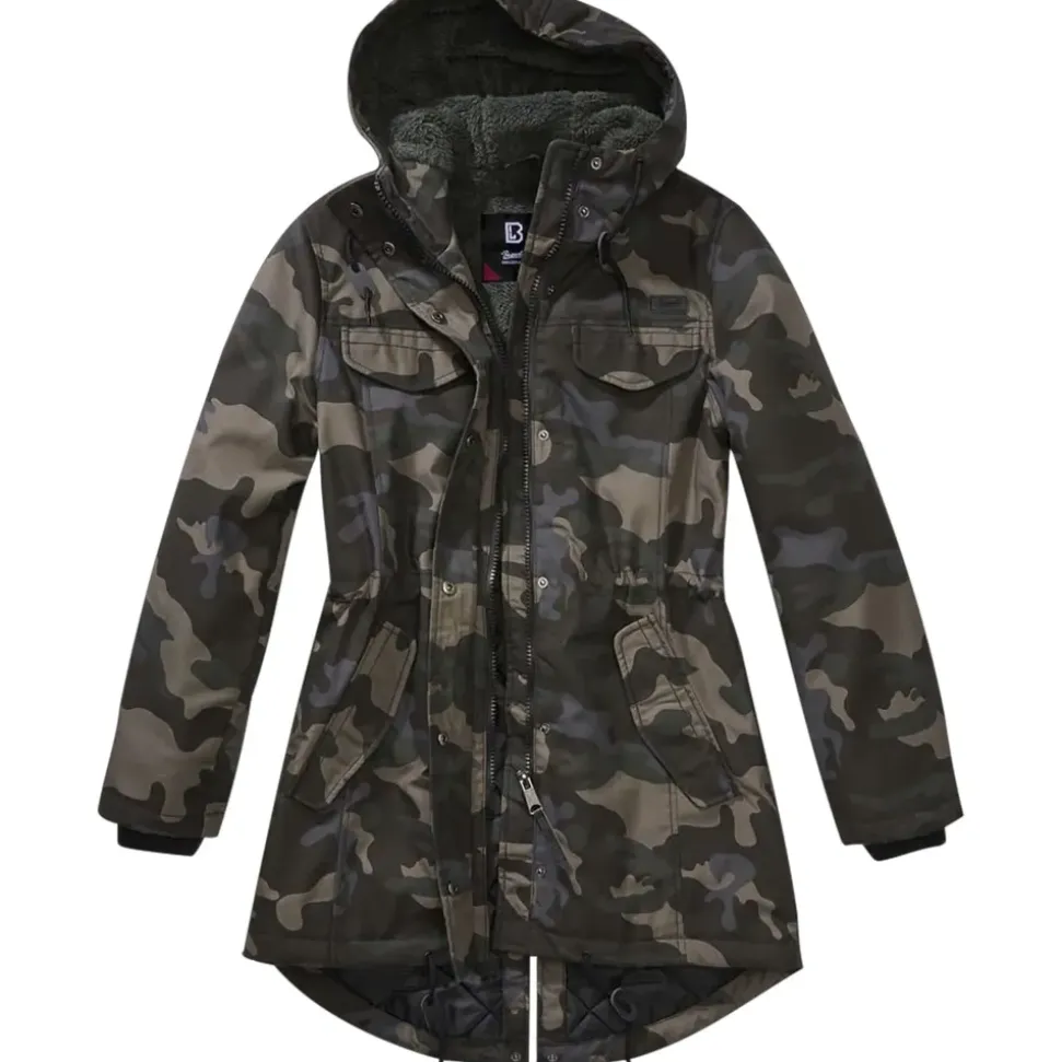 Brandit Textil Marsh Lake Parka Dark Camo XS