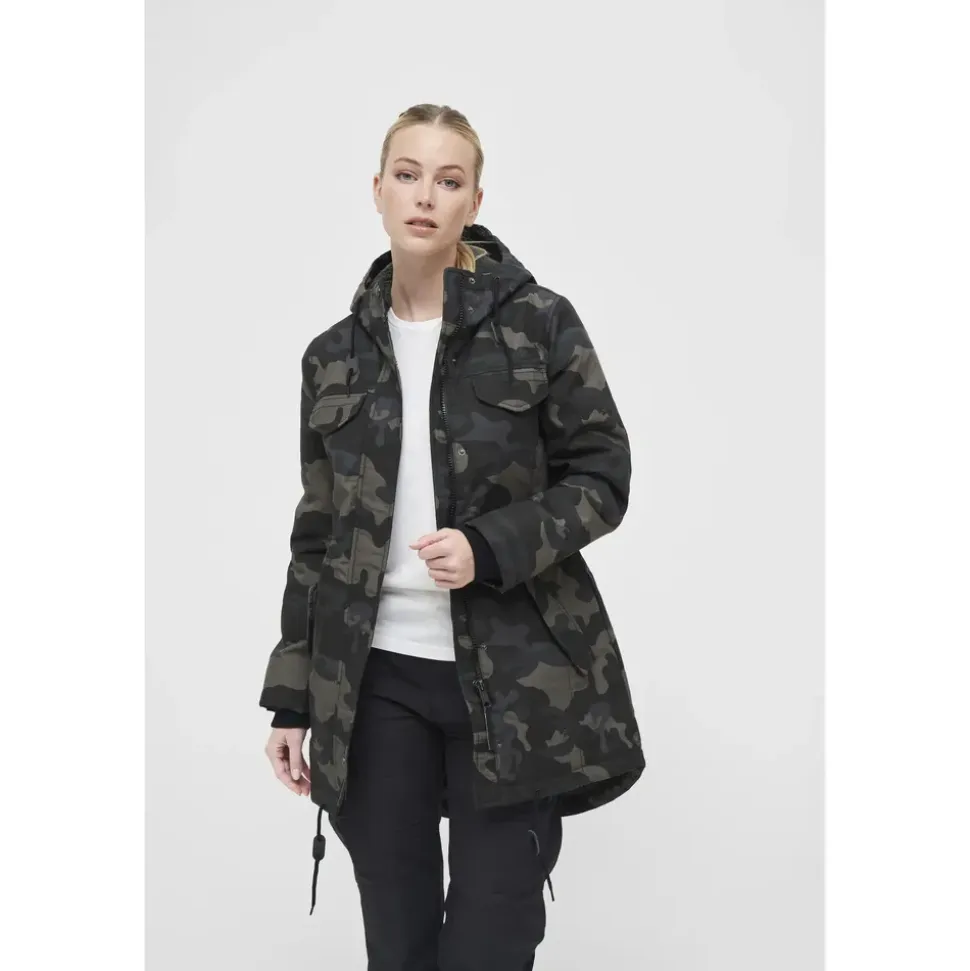 Brandit Textil Marsh Lake Parka Dark Camo XS