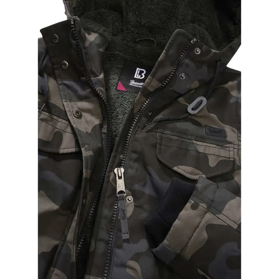 Brandit Textil Marsh Lake Parka Dark Camo XS