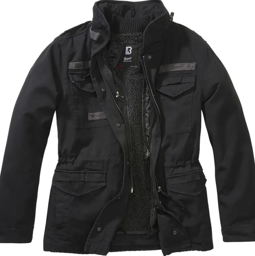 Brandit Textil M65 Giant Jacke Black 3XL