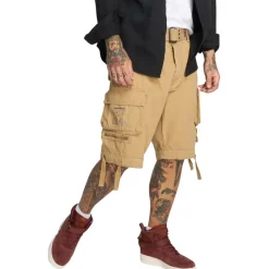Brandit Textil Savage Vintage Kurze Hose Beige L
