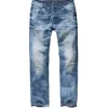 Brandit Textil Will Straight Fit Blau 30/34