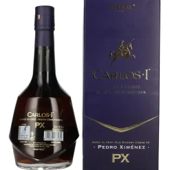 brandy carlos i Solera Gran Reserva PEDRO XIMÉNEZ 40,3 % vol 0,7 l Geschenkbox