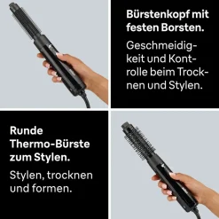 Braun AS1.5 Warmluftbürste schwarz