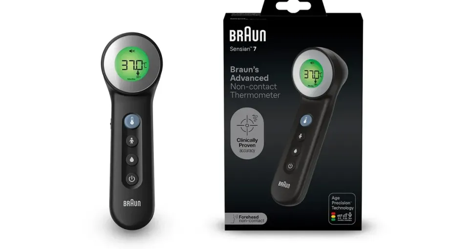 Braun Berührungsfrei+Stirn Thermom.Age Prec.schw 1 st