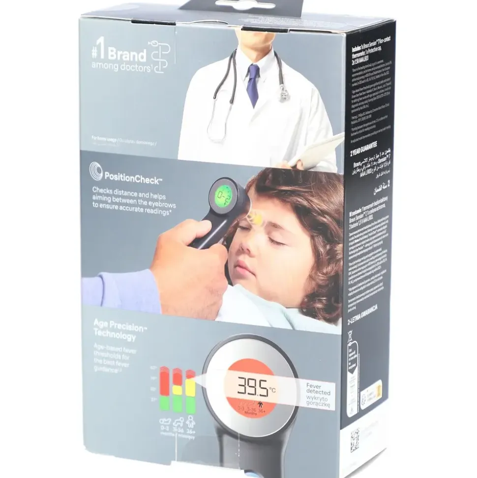 Braun Berührungsfrei+Stirn Thermom.Age Prec.schw 1 st