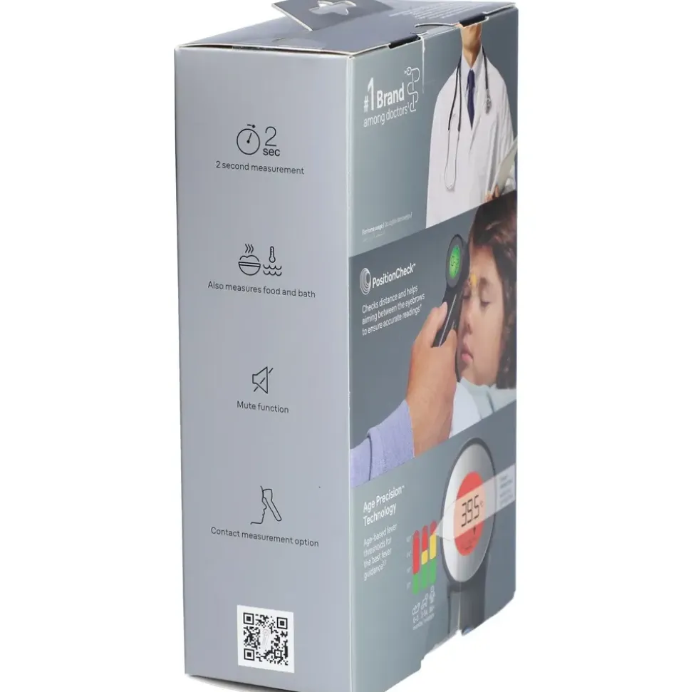 Braun Berührungsfrei+Stirn Thermom.Age Prec.schw 1 st