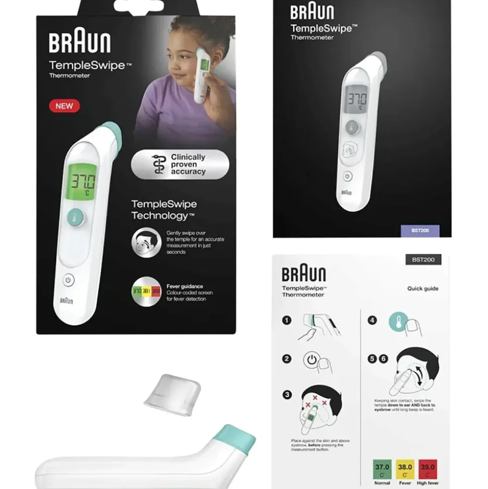 Braun BST200WE Stirnthermometer