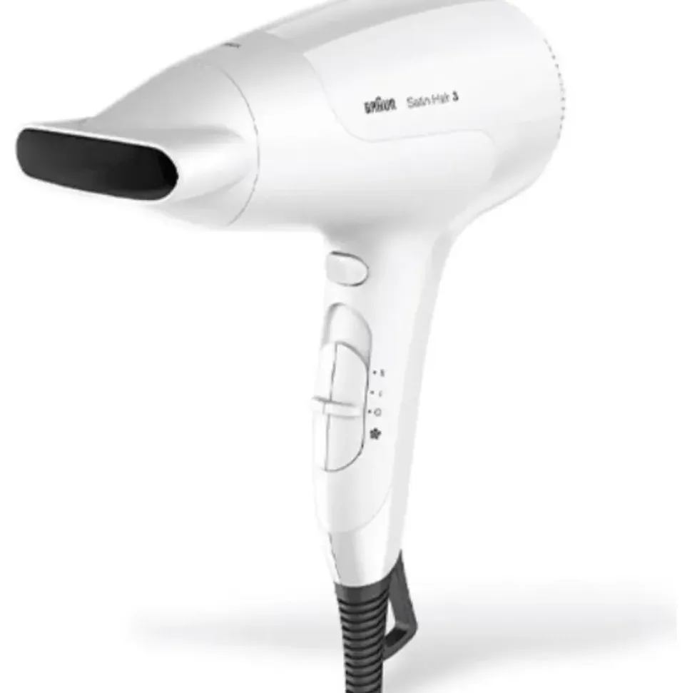 Braun Satin Hair 3 HD 380 weiß