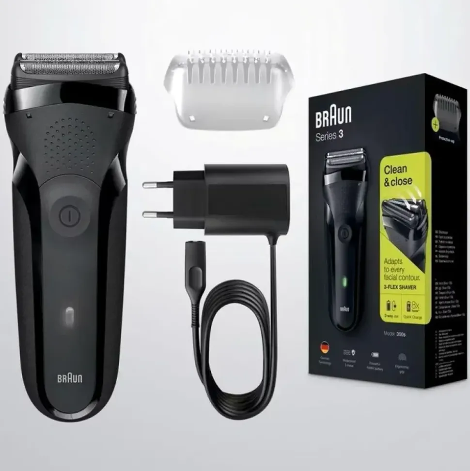 Braun Series 3 300BT Schwarz