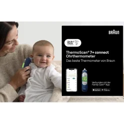 Braun ThermoScan 7+ Connect IRT6575NWE Ohrthermometer