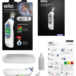 Braun ThermoScan 7+ IRT6525WE Ohrthermometer