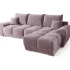 bromarkt Ecksofa Nubes puderrosa
