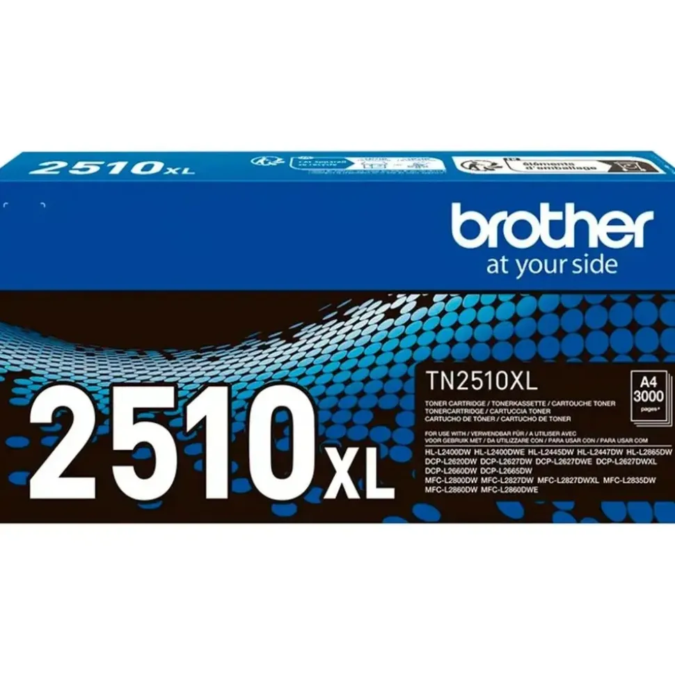 Brother Kompatibel zu Brother TN-2510XL Schwarz
