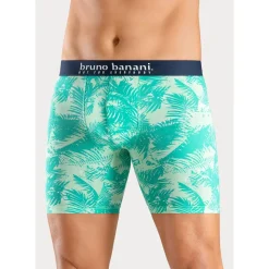 Bruno Banani Langer Boxer grün XL 4er Pack