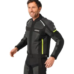BÜSE Santerno Textiljacke Schwarz 5XL