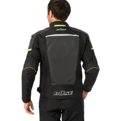 BÜSE Santerno Textiljacke Schwarz 5XL
