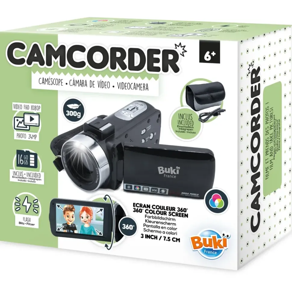 Buki PV09 Camcorder Schwarz