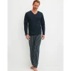 CALIDA Schlafanzug Cotton Special Blau XXL (58/60)