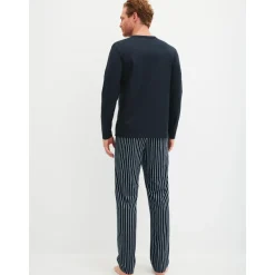 CALIDA Schlafanzug Cotton Special Blau XXL (58/60)
