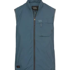 CAMEL ACTIVE Leichte einrollbare Weste mit Funktionstaschen blau S