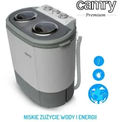 Camry CR 8052 Camping-Waschmaschine Toplader (3 kg)