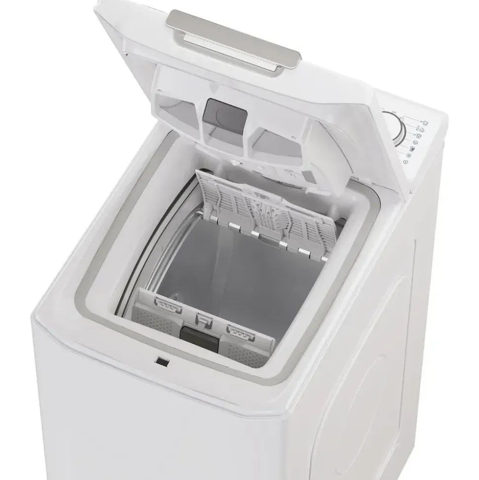 Candy TCA474TM5-S Toplader (7 kg, 1400 U/min)
