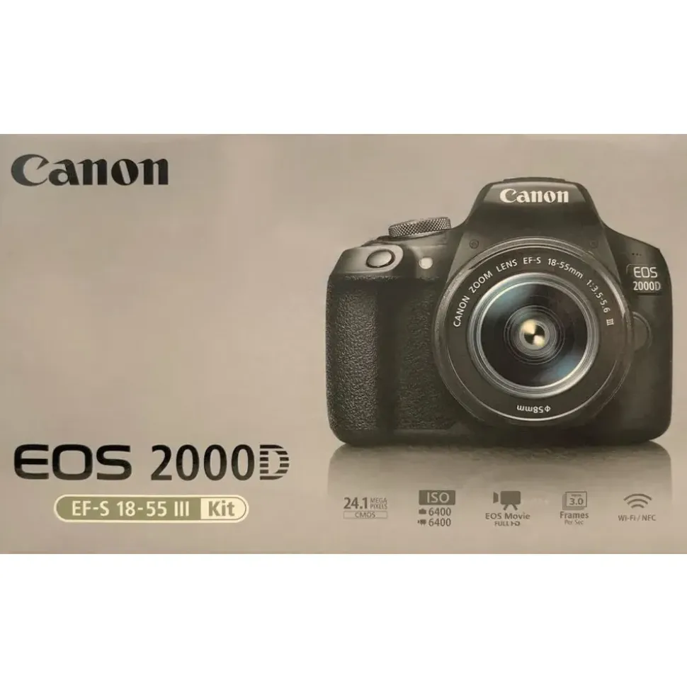 Canon EOS 2000D + EF-S 18-55 mm IS III