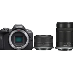 Canon EOS R100 + RF-S 18-45mm IS STM + RF-S 55-210mm IS STM