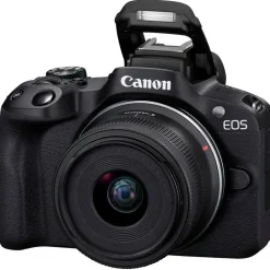 Canon EOS R50 schwarz + RF-S 18-45 mm + RF-S 55-210 mm