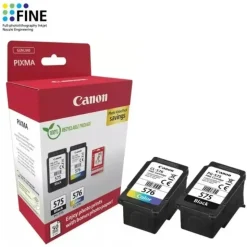 Canon PG-575 schwarz + CL-576 CMY 5438C004
