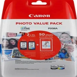 Canon PG-545XL schwarz + CL-546XL CMY