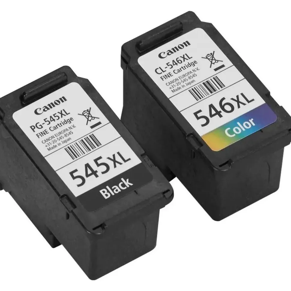 Canon PG-545XL schwarz + CL-546XL CMY