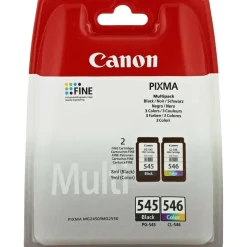 Canon PG-545XL schwarz + CL-546XL CMY