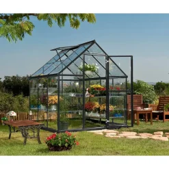 CANOPIA Harmony Gewächshaus Aluminium Grau Kunststoff 0,7 mm 3,42 m2